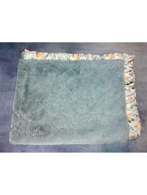 Modern moments blanket with silk binding